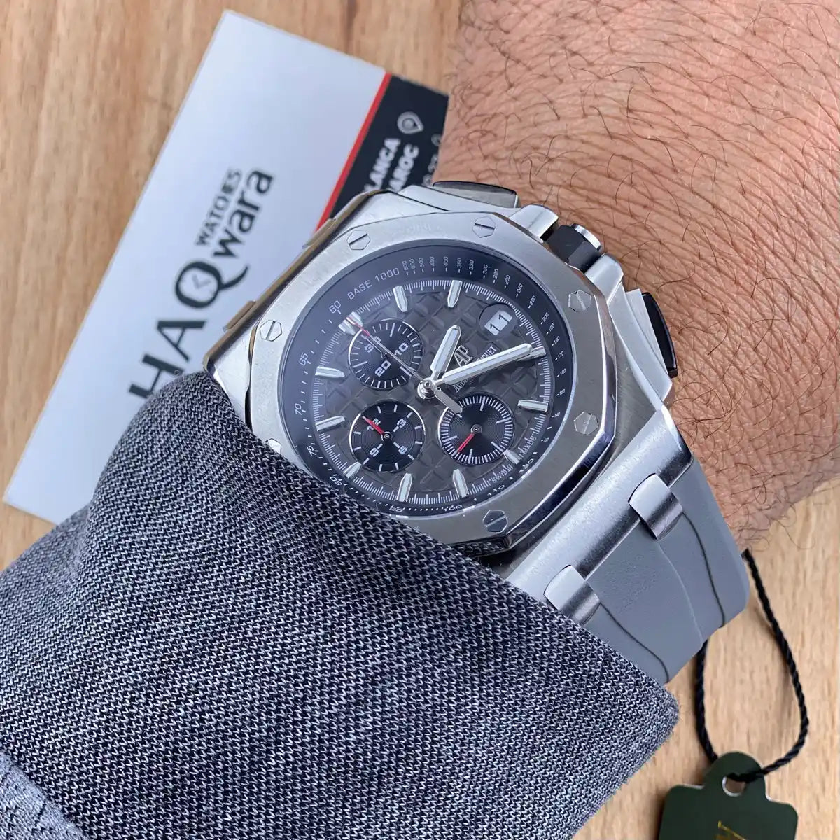 AP Royal Oak Offshore Argenté Gris