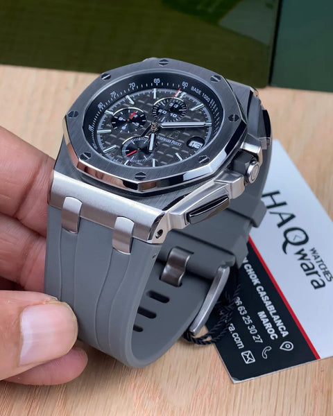 AP Royal Oak Offshore Argenté Gris