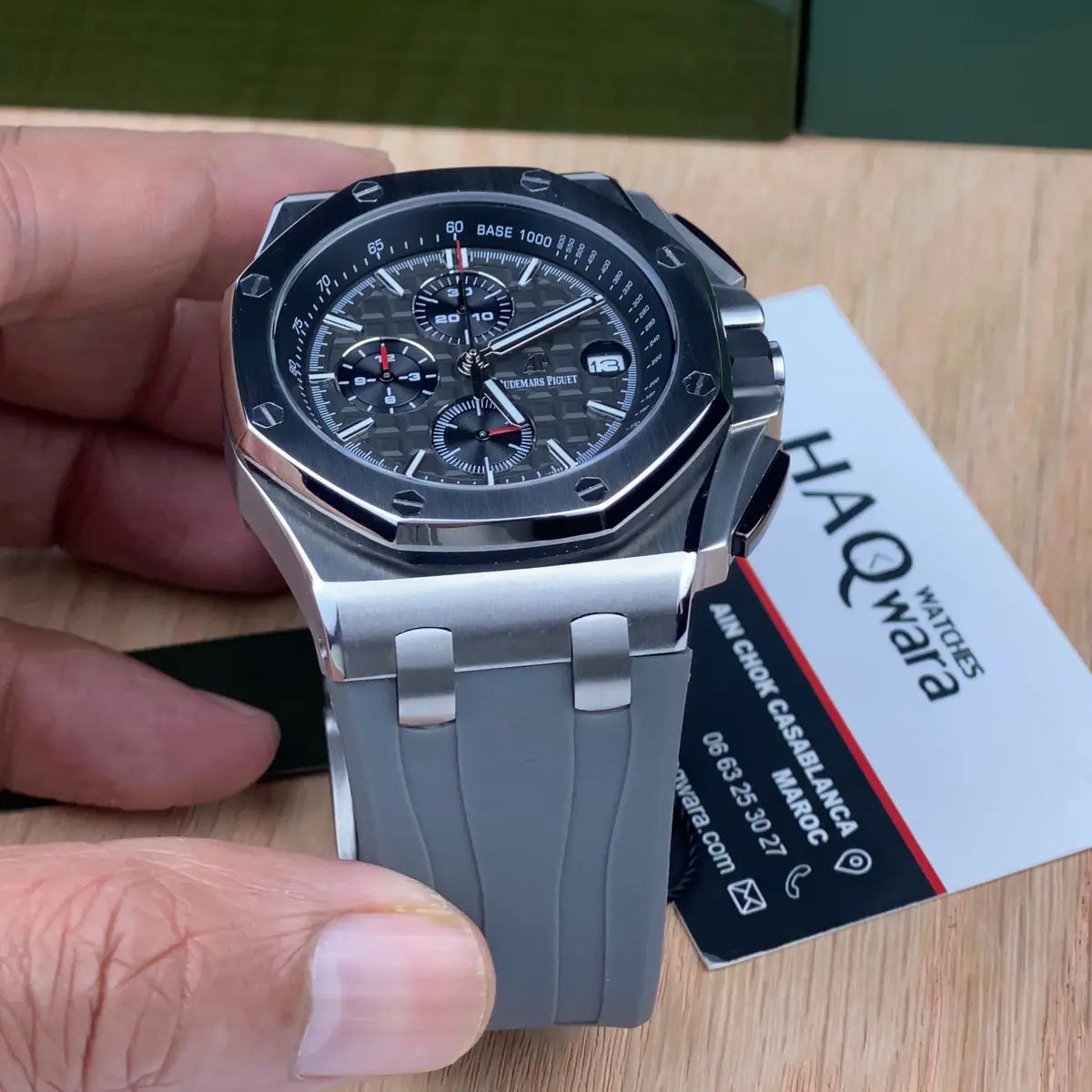 AP Royal Oak Offshore Argenté Gris