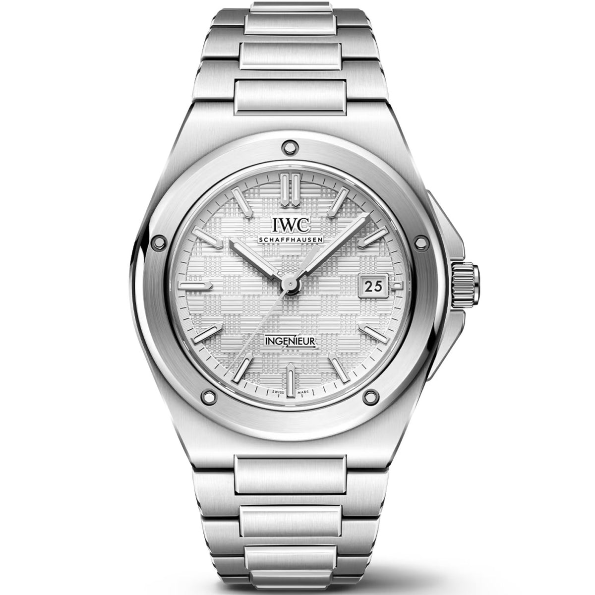 IWC INGENIEUR Argenté Blanc Automatique