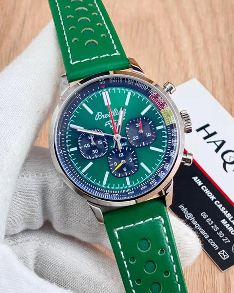 Breitling Top Time Argenté Vert