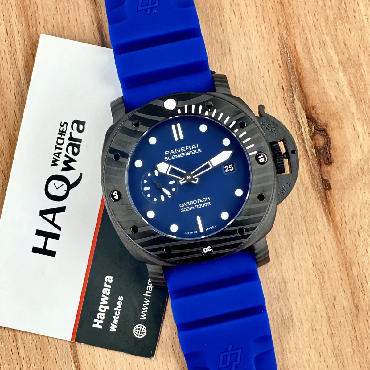 Panerai Carbotech Noire Bleu