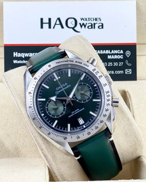 Omega Speedmastr Argenté Vert