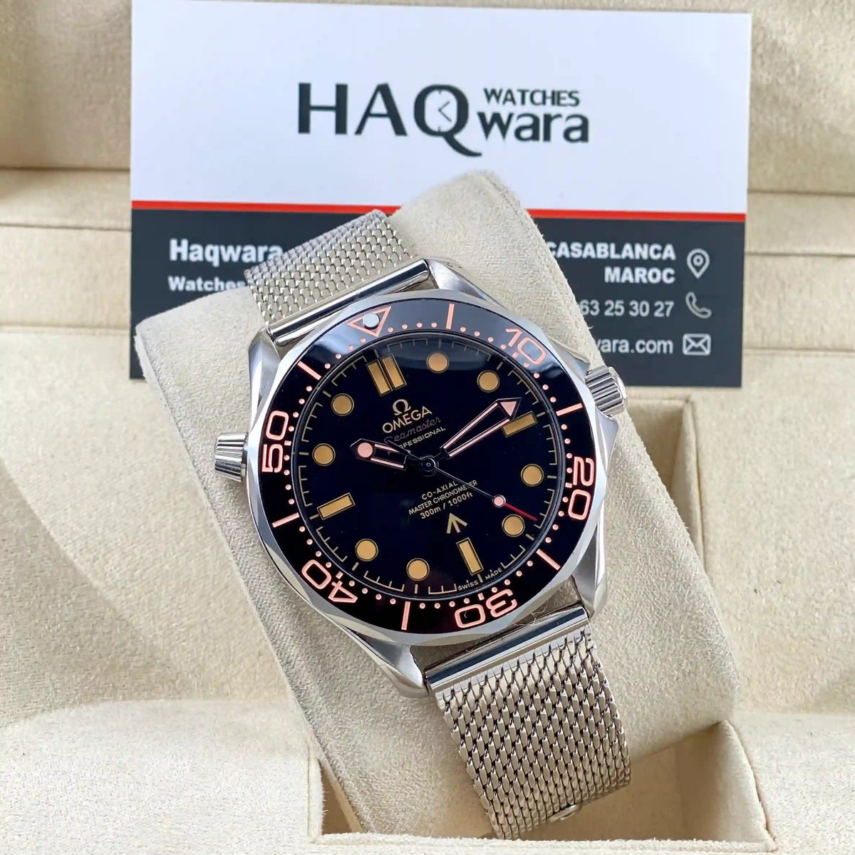 Omega 007 Noir Pour Hommes