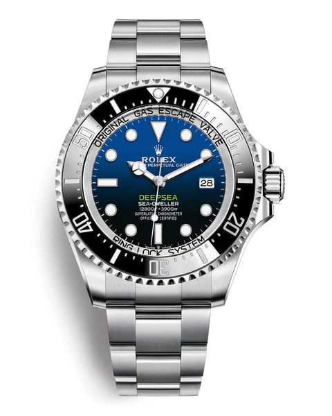 Sea Dweller Deepsea Argente Bleu Noir