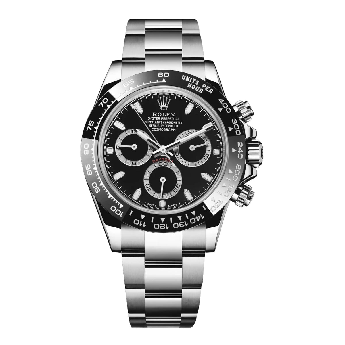 Rolex Daytona Automatique Argente Noir