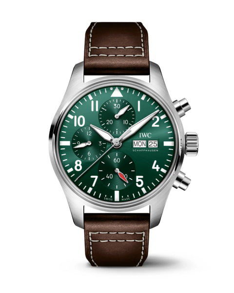 IWC Schaffhausen Argenté Vert Marron