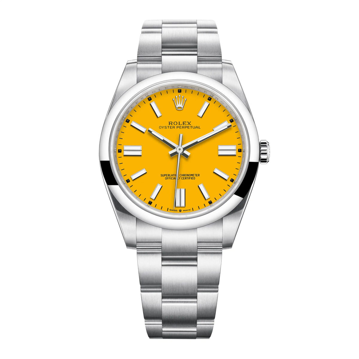 Oyster Perpetual 41 Argenté Jaune