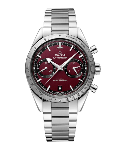 Omega Argenté Rouge