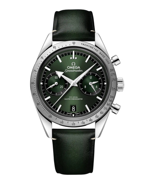 Omega Speedmastr Argenté Vert