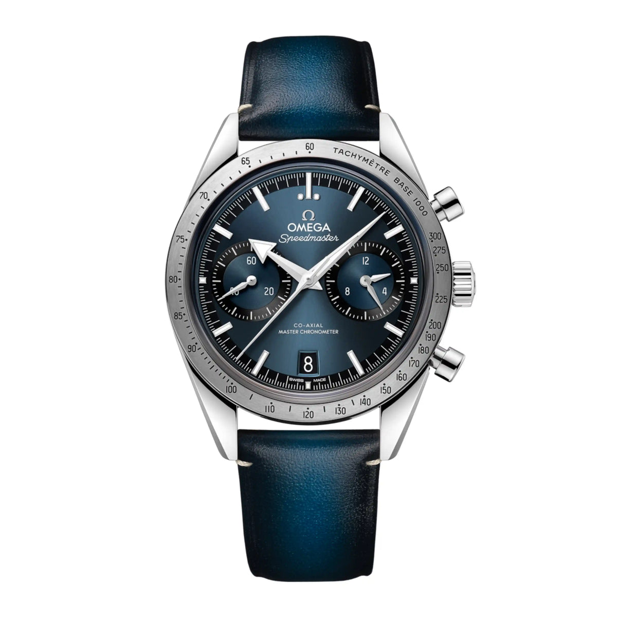 Omega Speedmastr Argenté Bleu