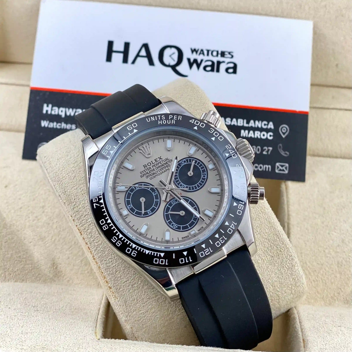 Rolex Daytona Argenté Gris