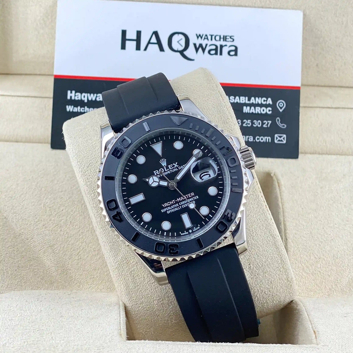 Yacht Master 40 Argente Noir