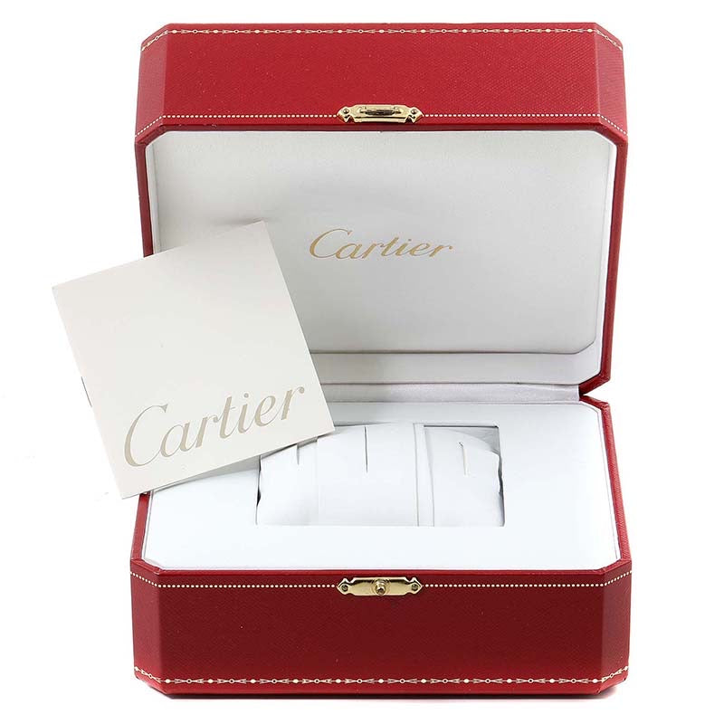 Cartier Tank Rose Marron & Blanc
