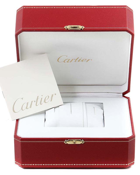 Cartier Santos Chrono Argenté Noir